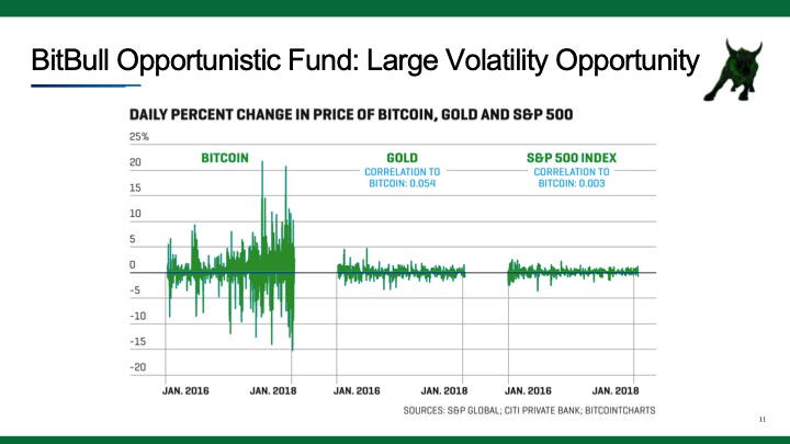 BitBull crypto volatility