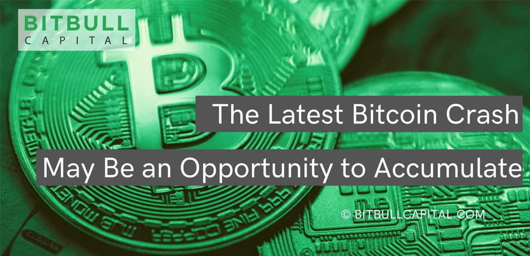 The latest Bitcoin crash may be an opportunity to accumulate